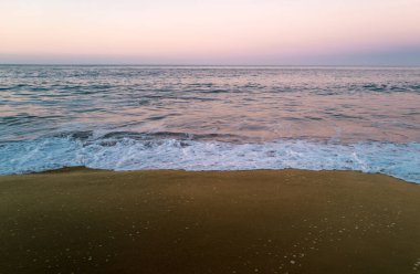 Tropik deniz. Yaz kumsalı ve okyanus geçmişi