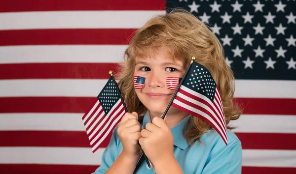 Independence Day 4Th July United States America Children Concept Fourth — Stock Photo, Image