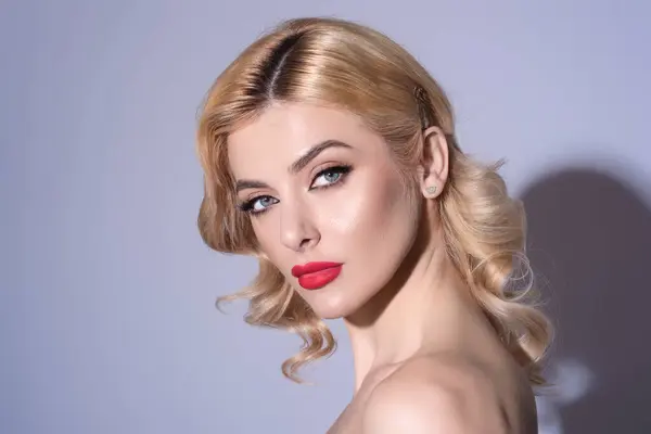 Beauty Woman Skin Natural Make Young Beautiful Model Cosmetic Charming — Stock Photo, Image