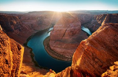 Arizona Horseshoe Virajı Büyük Kanyon 'da