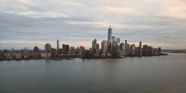 Skyline Van New York Manhattan Uitzicht Vanuit New Jersey New — Stockfoto