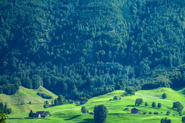 Ritiro Alpino Montagna Accogliente Vecchia Casa Charm Rustico Fuga Alpina — Foto Stock