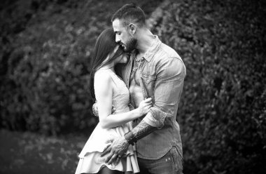 Sensual couple enjoying intimacy. Sexy initiative woman with young aroused man. Naughty and passionate. Tenderness and intimacy