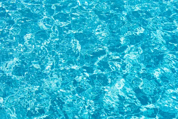 Pool Wasser Hintergrund Blaue Welle Abstrakt Oder Gewellt Wasser Textur — Stockfoto