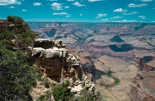 Cestování Usa Grand Canyon Arizona South Rim — Stock fotografie