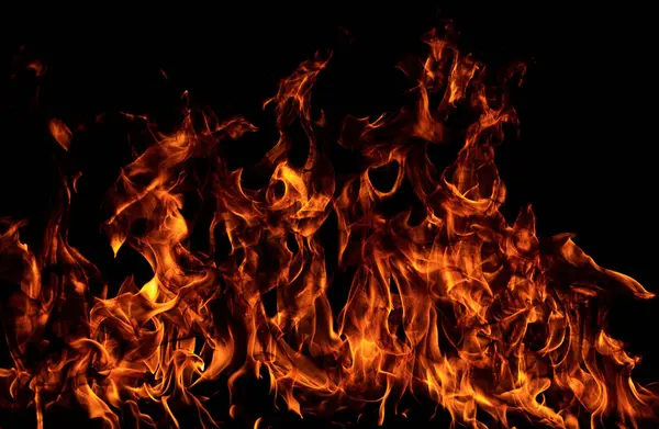 Fire Flame Motion Pattern Abstract Texture Burning Fire Flame Overlay — Stock Photo, Image