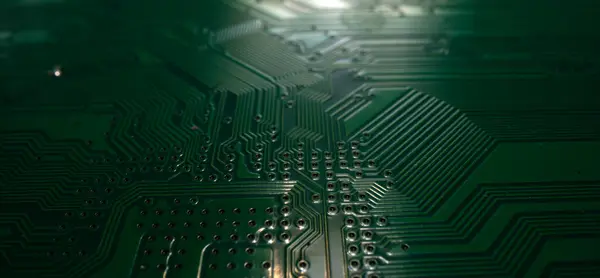 Technology Hardware Background High Tech Electronic Circuit Board Background Electronic — Foto Stock