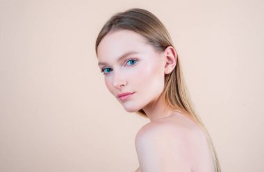 Sağlıklı cilt. Doğal güzellik bakımı. Kozmetik prosedürleri