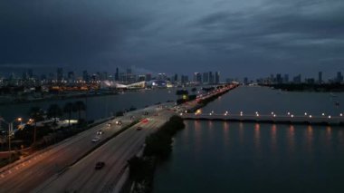 Miami Sahili 'nin kıyı manzarası