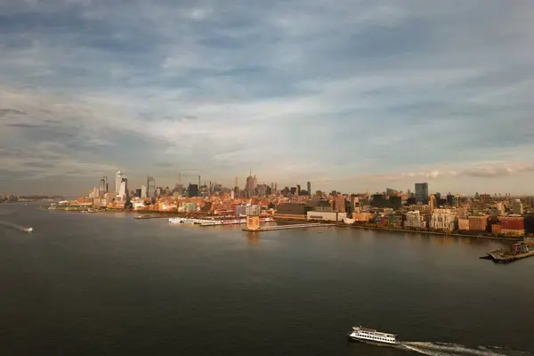 Vue Aérienne New York Manhattan Images De Stock Libres De Droits