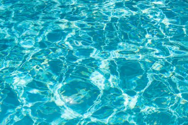 Suyun arka planı, yüzey mavisi yüzme havuzu