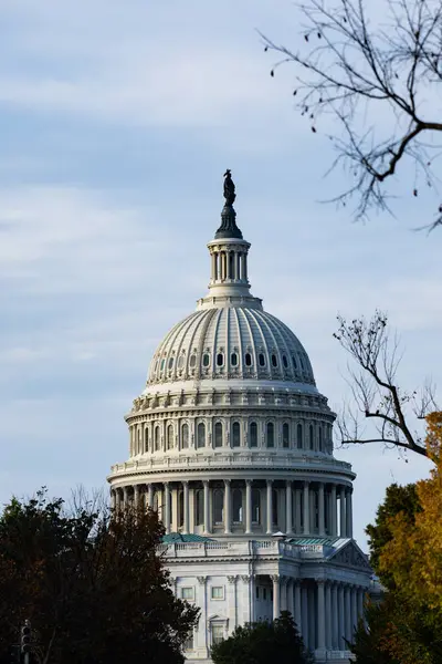 stock image Washington city Capitol. Congress. American Capitol Building. United States Capital. Washington, US landmark. Supreme Court. Washington D. C. monument. Washington city