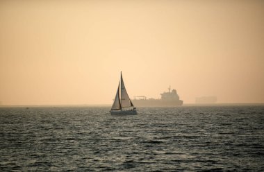 Tropik deniz. Yaz kumsalı ve okyanus geçmişi