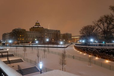 Kongre Binası Thomas Jefferson Kütüphanesi. Washington DC Kongre Binası. Amerikan Kongre Kütüphanesi. Birleşik Devletler Başkenti Thomas Jefferson Kütüphanesi. Washington, ABD simgesi. Washington Şehri