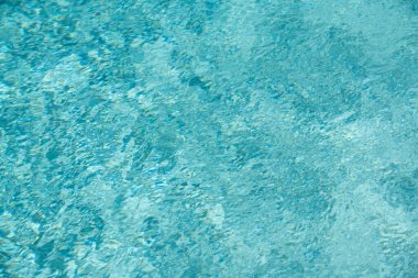 Suyun arka planı, yüzey mavisi yüzme havuzu
