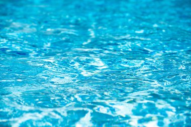 Suyun arka planı, yüzey mavisi yüzme havuzu