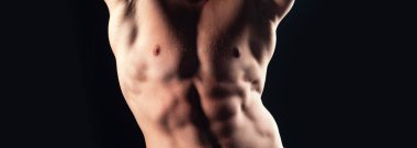 Seksi erkek gövdesi. Kaslı adam vücudunu gösteriyor. Altılı paketli üstsüz model. Çıplak vücut. Sporcu kaslı vücut gösteriyor. Çıplak erkek gövdesi. Seksi çıplak adam. Kaslı karın kasları. Gurur, lgbtq ve lgbt