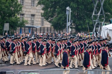 14 Haziran 2025, Washington - ABD Ordusu 250. yıldönümü. Amerikan Ordusu 'nun doğum günü. 250. ordu yıldönümü. Amerikan Askeri Yürüyüşü. Washington DC Askeri Yürüyüşü. Amerikan Silahlı Kuvvetleri. Ordu Tarihi Kutlaması