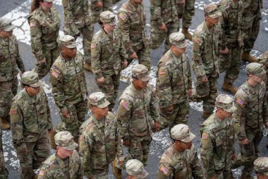 14 Haziran 2025, Washington - ABD Ordusu 250. yıldönümü. Washington DC mi? Ulusal alışveriş merkezi. Capitol Geçidi. Vatansever Kutlama. Askeri tören. Birleşik Devletler Ordusu. ABD Silahlı Kuvvetleri