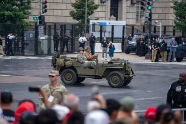 14 Haziran 2025, Washington - ABD Ordusu 250. yıldönümü. Amerikan Ordusu 'nun doğum günü. 250. ordu yıldönümü. Amerikan Askeri Yürüyüşü. Washington DC Askeri Yürüyüşü. Amerikan Silahlı Kuvvetleri. Ordu Tarihi Kutlaması.