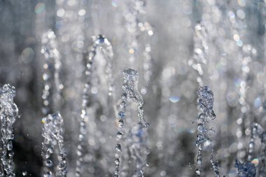 Su damlası arka planı. Bırakma düzeni. İptal hareketi. Dokuları bırakın. Damla arka planı. Su sıçrama arkaplanı. Su damlacıkları pankart. Dalgalanan su arka planı. Sıçrama hareketi