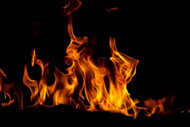 Sancak arka planı için ateş dokusu. Soyut ışıkları yak