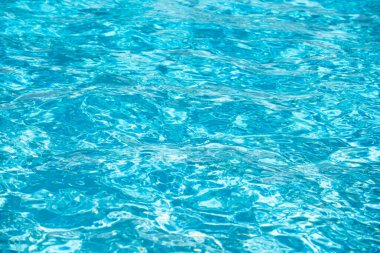 Suyun arka planı, yüzey mavisi yüzme havuzu