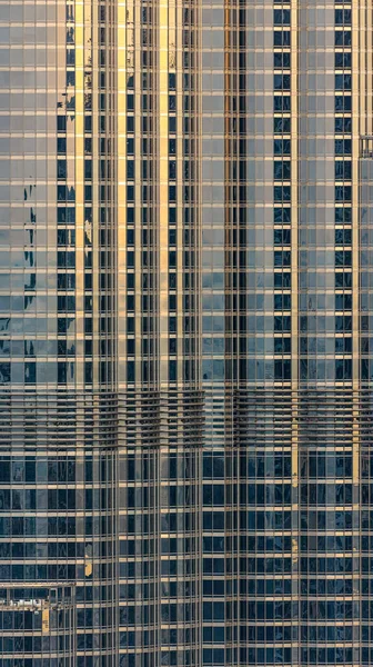 Dubai Uae Circa 2022 Burj Khalifa Закривається Вранці Ясним Небом — стокове фото