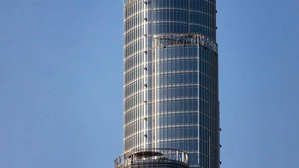 Dubai Uae Circa 2022 Burj Khalifa Close Morning Clear Sky — Stock Photo, Image