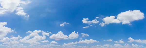 Krásné Panorama Modré Oblohy Mraky Příroda Pozadí — Stock fotografie