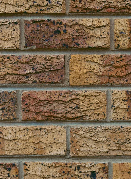 Close Brick Wall Texture Background — Stock Photo, Image