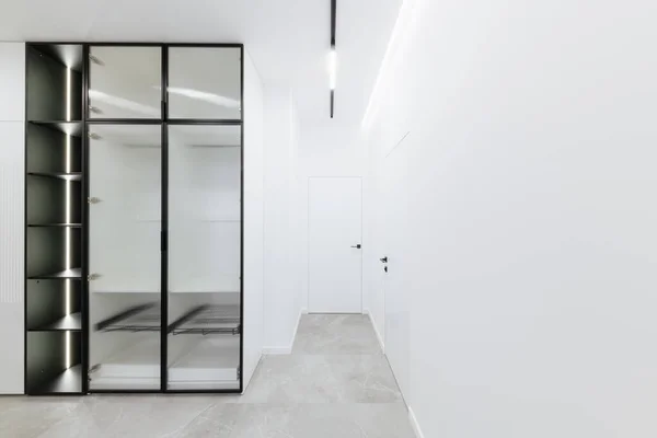 Modern Stylish Design Interior House Bright Corridor Closet — Stock Photo, Image