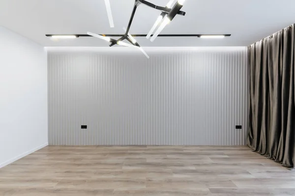 Diseño Interior Elegante Moderno Una Sala Recreación Vacía — Foto de Stock