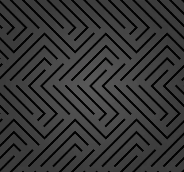 Seamless Dark Geometric Background Your Designs Modern Vector Ornament Geometric — 图库矢量图片