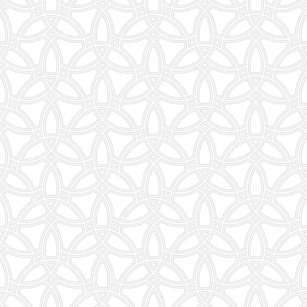 Легкий Векторный Орнамент Современный Волнистый Фон Геометрический Современный Шаблон — стоковый вектор