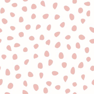 Rastgele elementlerle kusursuz vektör arkaplanı. Soyut pembe süs. İzler soyut desen