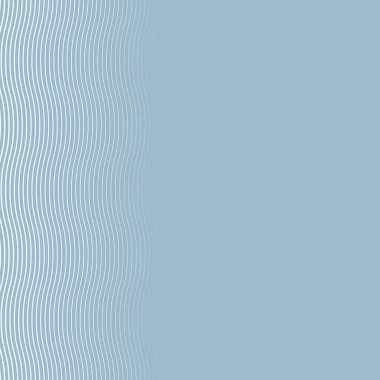 Dalgalı vektör süsü. Modern dalgalı arka plan. Geometrik mavi ve beyaz dalgalı modern desen