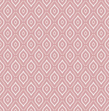 Kusursuz geometrik soyut vektör deseni mor ve beyaz elementlerle. Geometrik modern süs. Kusursuz modern arkaplan