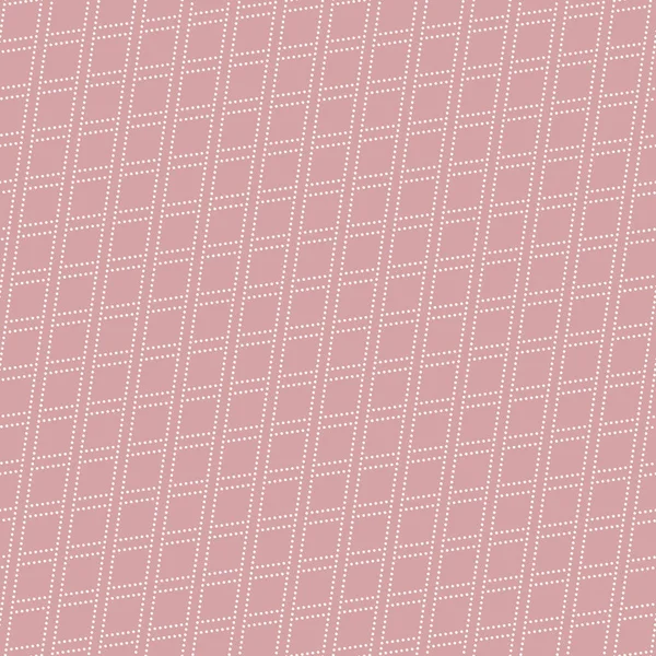 対角点線の菱形のベクトルパターン 壁紙や背景のためのシームレス抽象的な現代的なテクスチャ — ストックベクタ