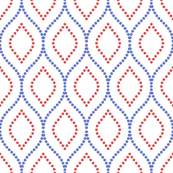 Απρόσκοπτη Διάνυσμα Στολίδι Σύγχρονο Κυματιστό Φόντο Γεωμετρικό Μπλε Και Ροζ — Διανυσματικό Αρχείο