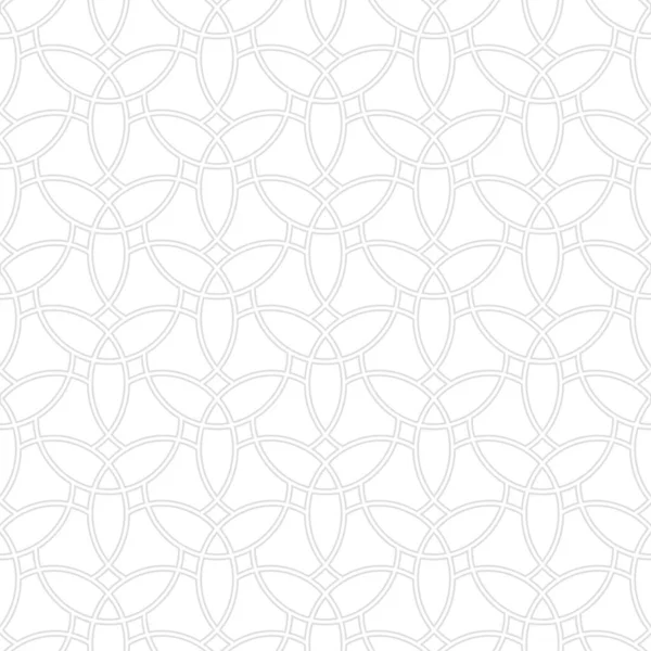 Бесшовный Векторный Орнамент Современный Волнистый Светлый Фон Геометрический Современный Шаблон — стоковый вектор