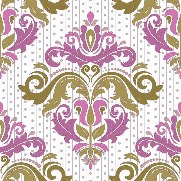 stock vector Classic seamless vector pattern. Damask orient ornament. Classic vintage background. Orient pattern for fabric, wallpapers and packaging