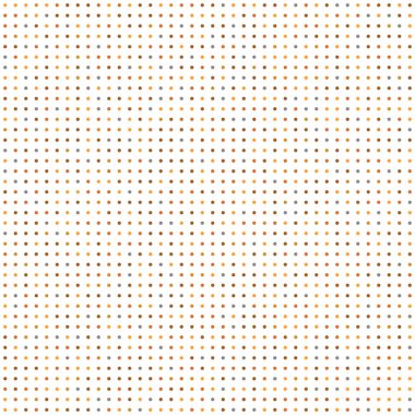 Kusursuz geometrik vektör arkaplanı. Renkli noktalı elementlerle modern bir süs. Geometrik soyut desen