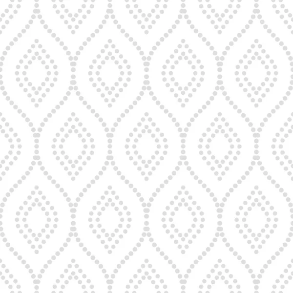 Seamless Vector Light Ornament Modern Wavy Background Geometric Modern Pattern — Stock Vector