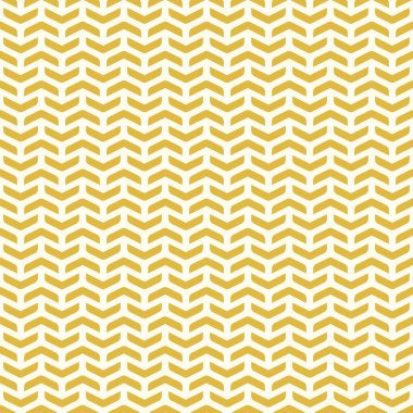 Altın oklu tasarımlarınız için kusursuz geometrik arka plan. Modern vektör süsü. Geometrik soyut desen