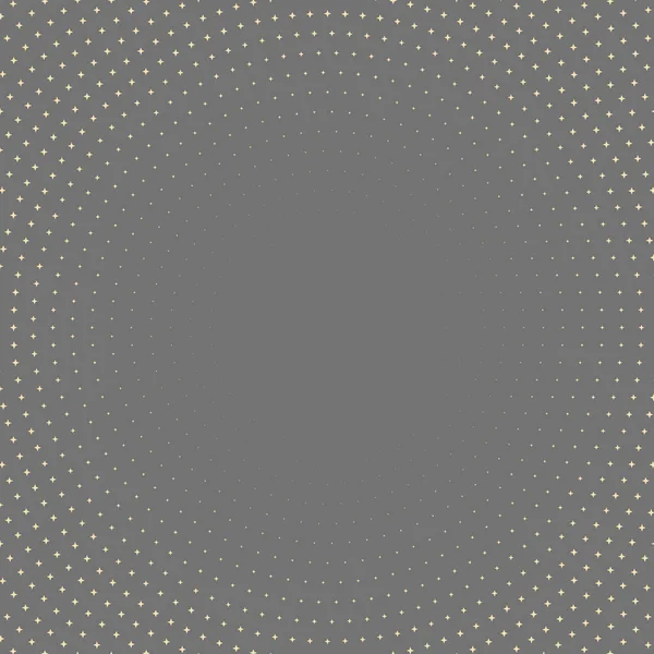 Modèle Vectoriel Moderne Géométrique Ornement Gris Doré Avec Des Éléments — Image vectorielle