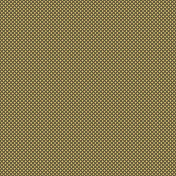 无缝隙的黑色和金色的几何矢量图案 用星星装饰的现代装饰 几何抽象背景 — 图库矢量图片