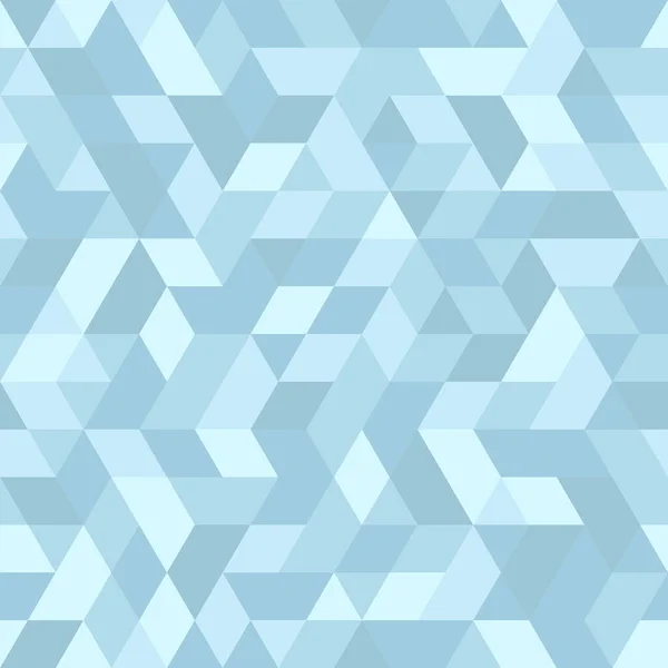 Geometrisches Vektormuster Mit Dreiecken Und Pfeilen Geometrisches Hellblaues Modernes Ornament — Stockvektor