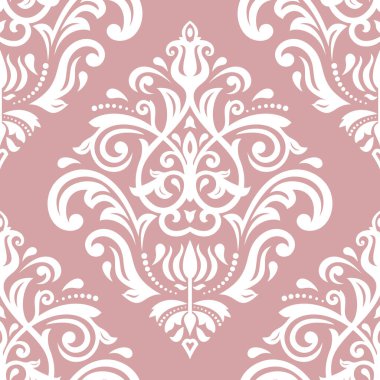 Orient vektör renkli klasik model. Klasik elementlerle kusursuz soyut bir arkaplan. Oryantasyon düzeni. Duvar kağıtları ve ambalaj için süs