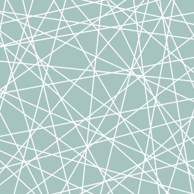 Geometrik vektör soyut açık mavi ve beyaz desen. Tasarımlar ve arkaplanlar için geometrik modern süs